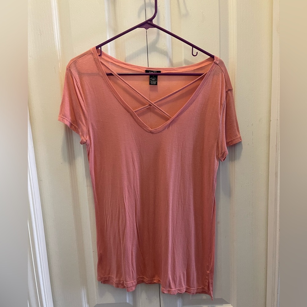 Rue 21 NWOT shirt mauve color Size Jr Medium